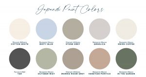 Japandi Paint Colors