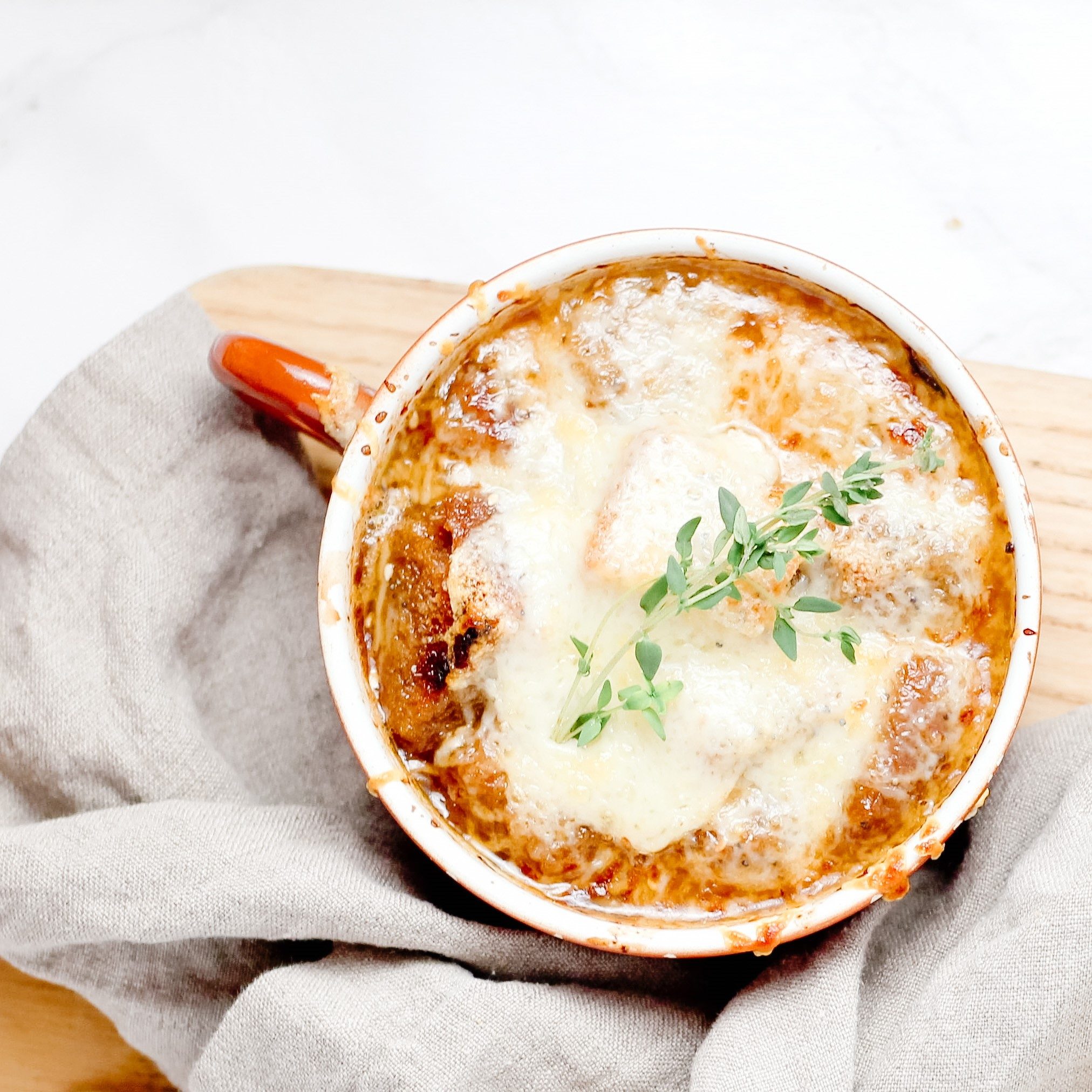 Slow Cooker French onion soup